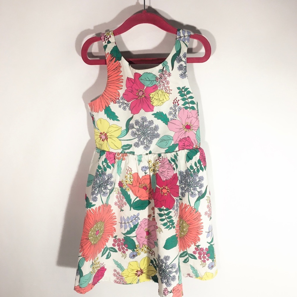 Crazy 8 floral summer midi dress